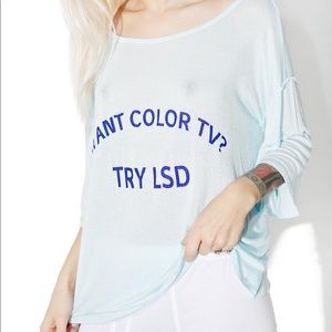NWT Daydream Nation Color TV Tee